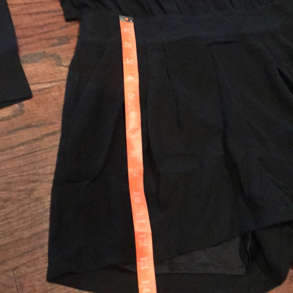Black Shorts Romper - Picture 3 of 6